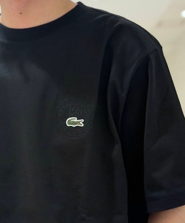 BAKU(東江 漠)さんの「【別注】LACOSTE / バッジ Tシャツ」を使ったコーディネート