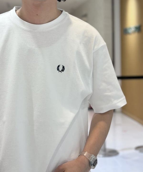 BAKU(東江 漠)さんの「【別注】FRED PERRY /  ロゴ Tシャツ」を使ったコーディネート
