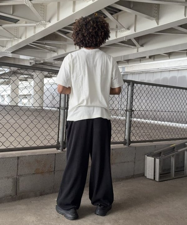NADEL ナデールさんの「BEAMS WOMEN｜【別注】Champion / ミッキーマウス / Ｔシャツ」を使ったコーディネート