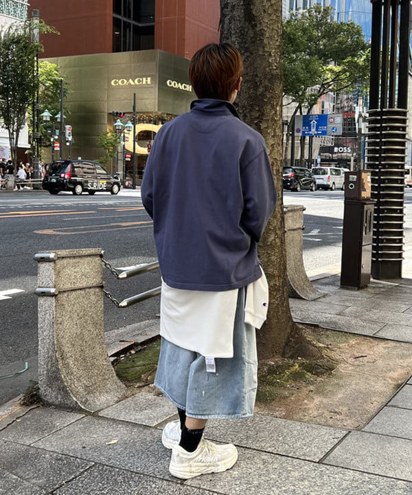 照田 拓史さんの「BEAMS WOMEN｜BEAMS|ガーメントダイ ラガーシャツ」を使ったコーディネート