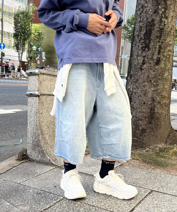 照田 拓史さんの「BEAMS WOMEN｜BEAMS|ガーメントダイ ラガーシャツ」を使ったコーディネート