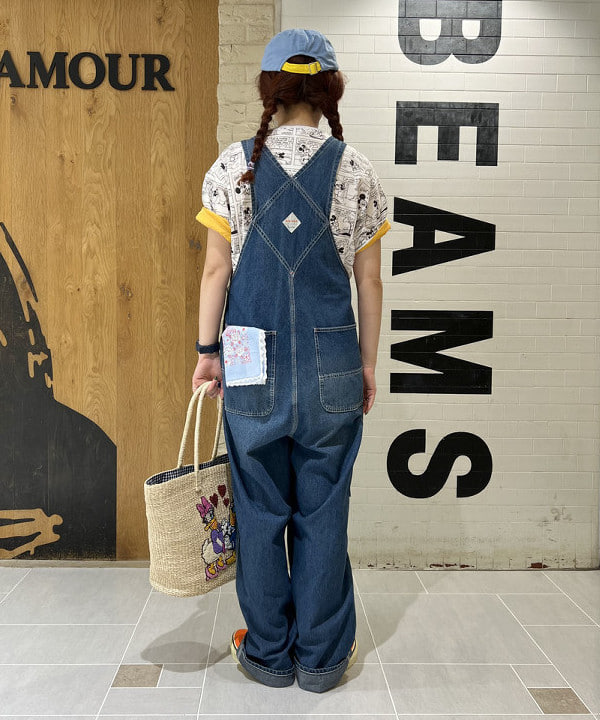 エノモト アミさんの「BEAMS WOMEN｜【別注】BIGMAC / エプロン オーバーオール」を使ったコーディネート