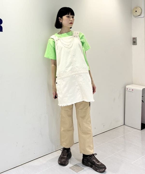 りかちょび/岸本梨佳さんの「BEAMS WOMEN｜華奢 ロング パール ネックレス」を使ったコーディネート
