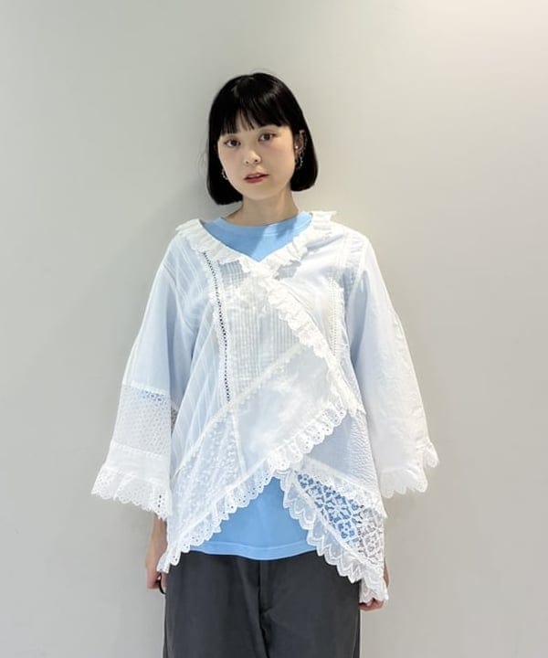 りかちょび/岸本梨佳さんの「BEAMS WOMEN｜【別注】SCREEN STARS / ロゴ プリント ショートスリーブ」を使ったコーディネート
