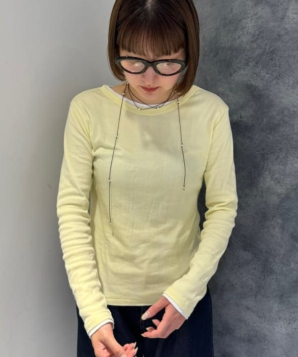 reinaさんの「BEAMS WOMEN｜【別注】MILLER / 2パック Tシャツ」を使ったコーディネート