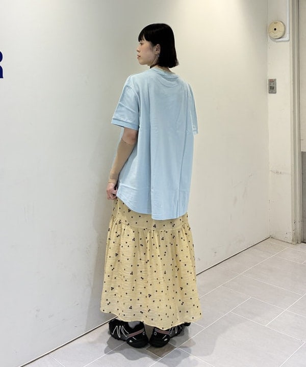 りかちょび/岸本梨佳さんの「【別注】FRED PERRY / リラックスド ピケ Tシャツ」を使ったコーディネート