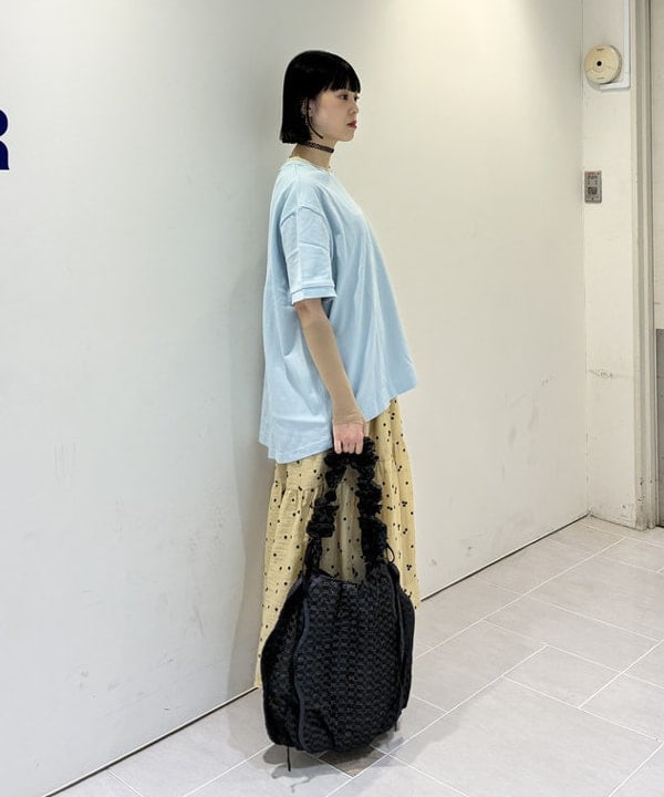 りかちょび/岸本梨佳さんの「【別注】FRED PERRY / リラックスド ピケ Tシャツ」を使ったコーディネート