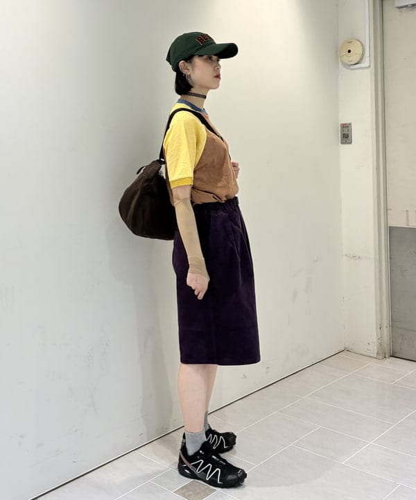 りかちょび/岸本梨佳さんの「BEAMS ベーシック キャップ｜ロゴキャップ｜定番」を使ったコーディネート