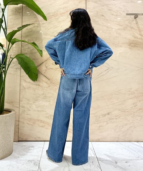 中丸　栞さんの「BEAMS WOMEN｜AK+1 / レイヤード リブ タンクトップ」を使ったコーディネート