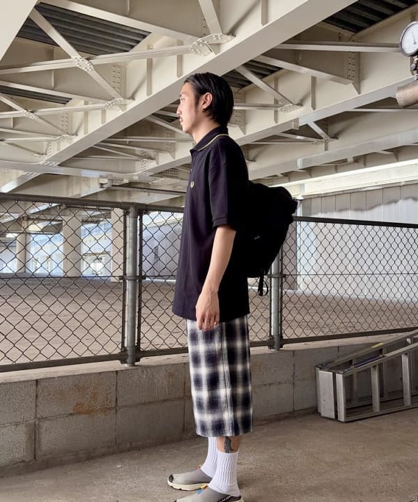 高遠 恒巳さんの「BEAMS WOMEN｜BEAMS｜【別注】FRED PERRY / Relaxed Fit Pique Polo Shirt｜ポロシャツ｜リラックスフィット」を使ったコーディネート