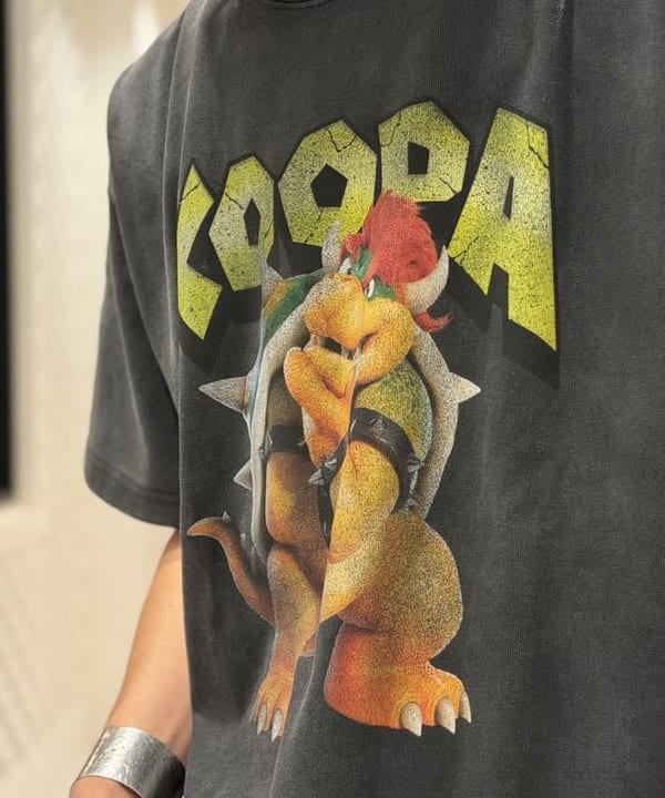 BAKU(東江 漠)さんの「ザ・スーパーマリオギャラクシー・ムービー / KOOPA TEE」を使ったコーディネート