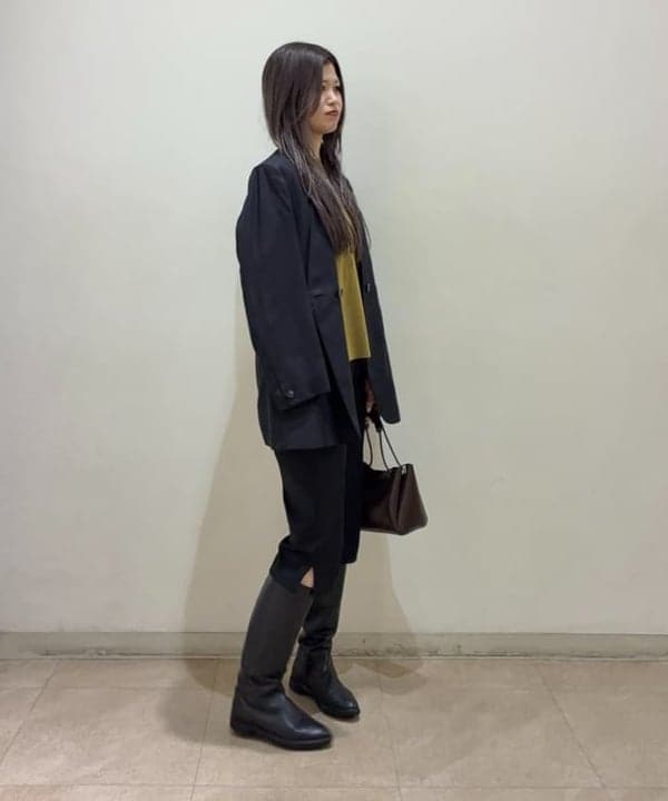CHIHIROさんの「BEAMS WOMEN｜ラペルレス オーバー ジャケット」を使ったコーディネート