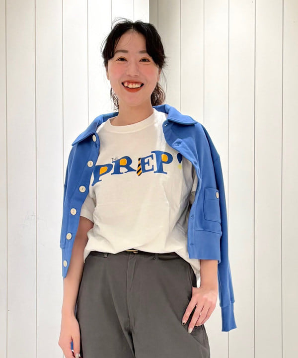 おのすさんの「BEAMS WOMEN｜ワイド チノ パンツ」を使ったコーディネート