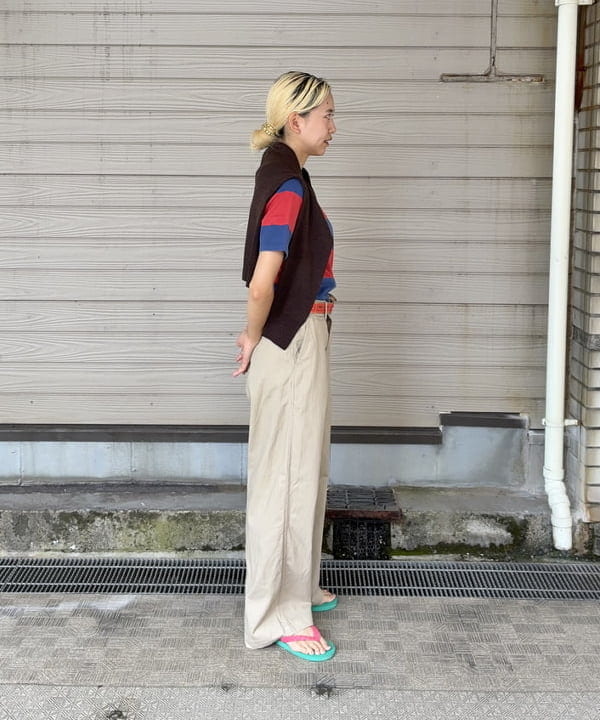 MATSUMOTO AMIさんの「BEAMS WOMEN｜12ゲージ BB エンブロイダリー カーディガン 26FW」を使ったコーディネート
