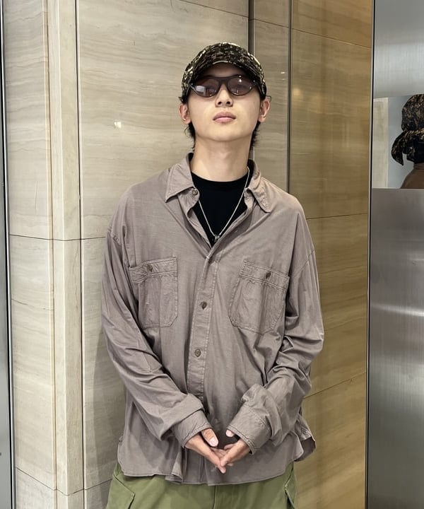 照田 拓史さんの「BEAMS WOMEN｜バンダナ キャップ」を使ったコーディネート