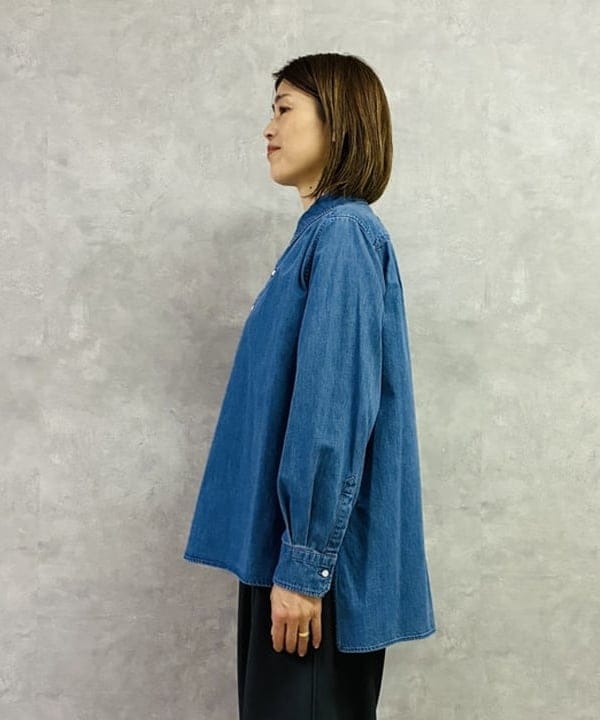 岩沢 珠代さんの「BEAMS WOMEN｜TICCA / デニム チュニック」を使ったコーディネート