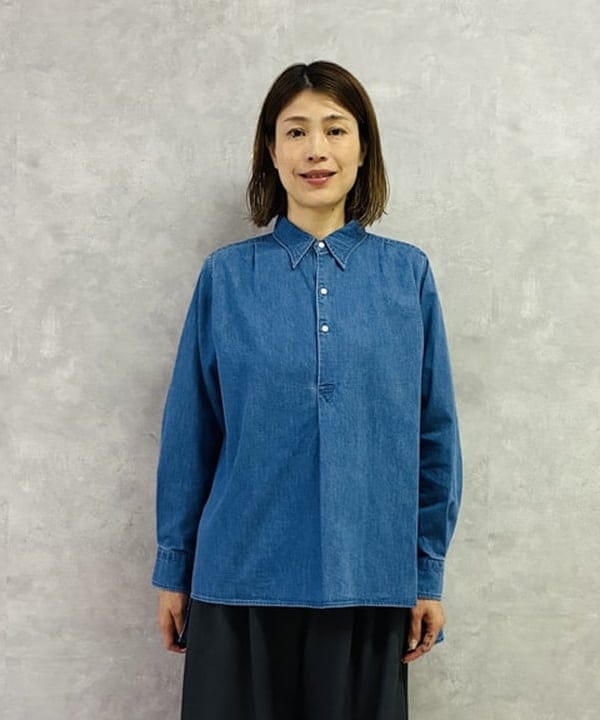 岩沢 珠代さんの「BEAMS WOMEN｜TICCA / デニム チュニック」を使ったコーディネート
