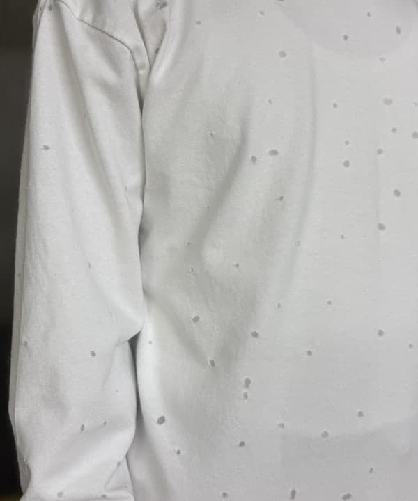 KUROCHANさんの「BEAMS WOMEN｜ピンホール ロングスリーブ Tシャツ」を使ったコーディネート