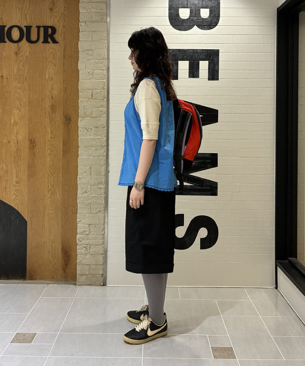 キラリさんの「BEAMS WOMEN｜ダメージ サーマル Tシャツ」を使ったコーディネート
