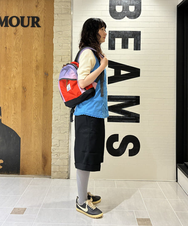 キラリさんの「BEAMS WOMEN｜ダメージ サーマル Tシャツ」を使ったコーディネート