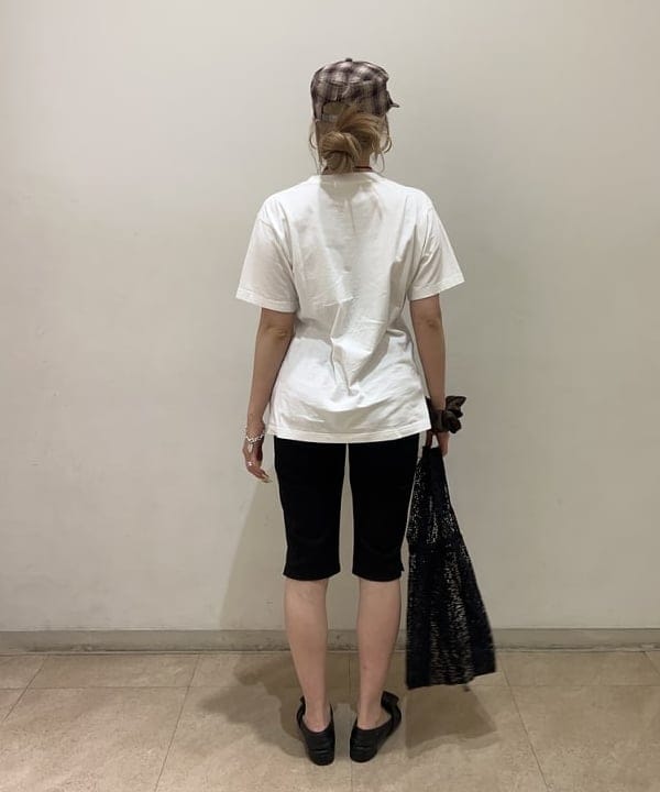 桃羽さんの「BEAMS WOMEN｜【別注】GOOD ROCK SPEED / Monroe / Photo Tシャツ」を使ったコーディネート