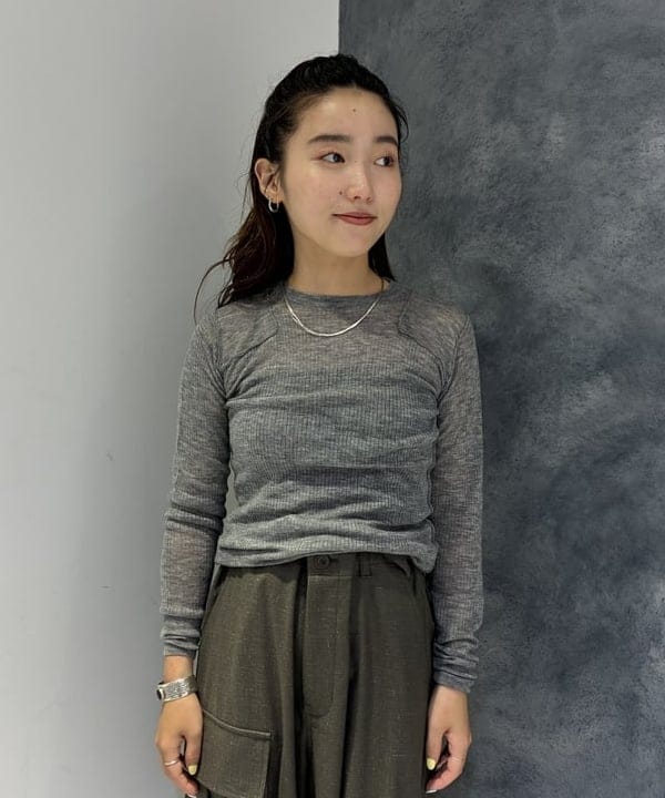 モモさんの「BEAMS WOMEN｜maturely / リネン ウール ミリタリーブルゾン」を使ったコーディネート