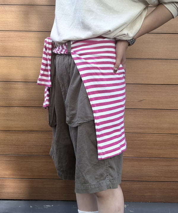 ばるたんさんの「BEAMS WOMEN｜【別注】WAREHOUSE & CO. / プリント ロングスリーブ Tシャツ」を使ったコーディネート