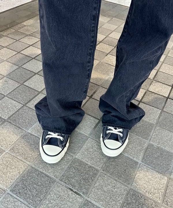 あがりえ ひゅうがさんの「【別注】Champion / リバースウィーブ（R）シティ ロングスリーブTシャツ」を使ったコーディネート