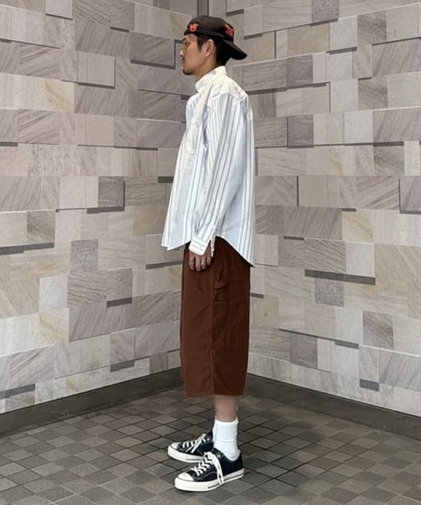 Lazzyさんの「ペインター モールスキン ショーツ」を使ったコーディネート