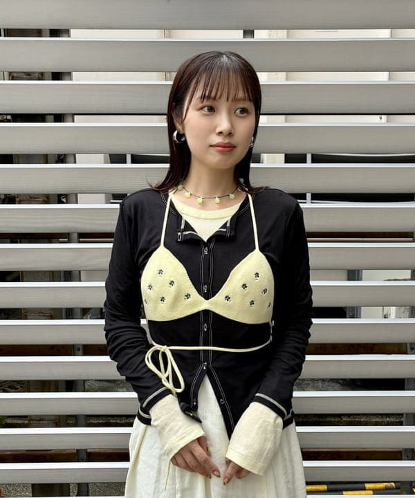 カタヤマ アヤさんの「BEAMS WOMEN｜【別注】MILLER / 2パック Tシャツ」を使ったコーディネート