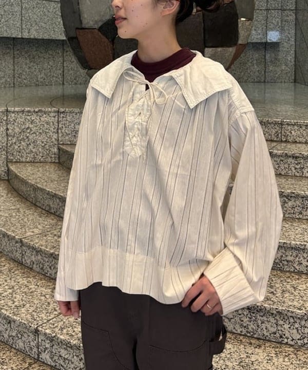 サワイさんの「BEAMS WOMEN｜ダブルニー パンツ」を使ったコーディネート