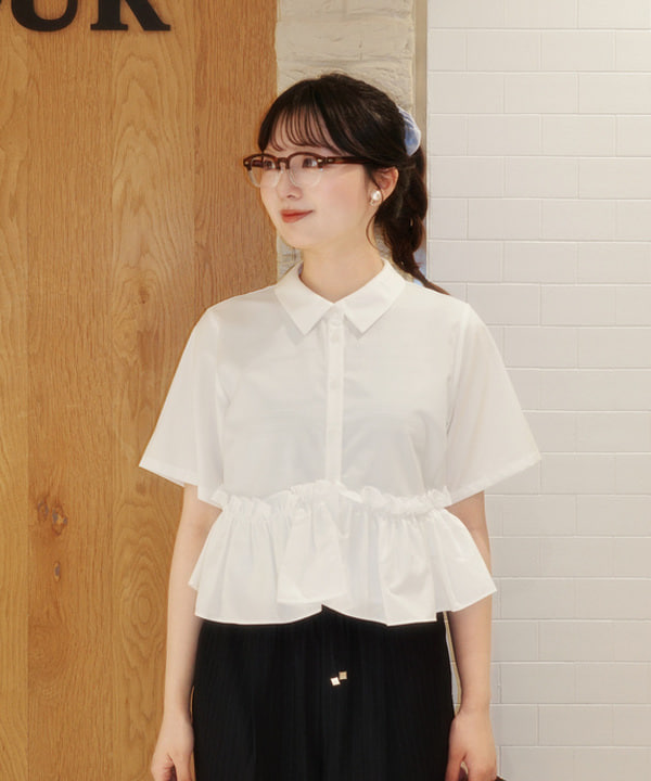 Joさんの「BEAMS WOMEN｜ピンストライプ ワイド イージー パンツ」を使ったコーディネート
