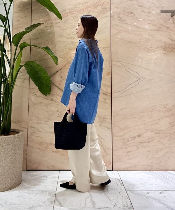 関 桂子さんの「BEAMS WOMEN｜TICCA / デニム チュニック」を使ったコーディネート