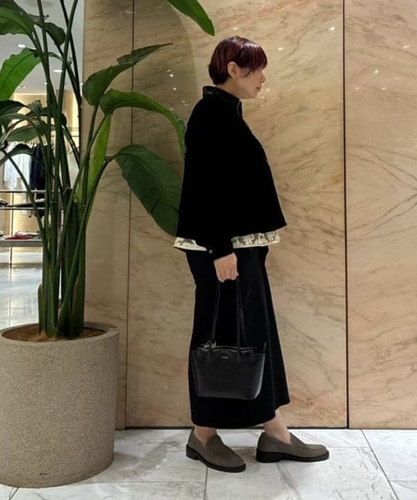 塚越 有紀さんの「BEAMS WOMEN｜YAHKI / YH-809 SHOULDER BAG」を使ったコーディネート