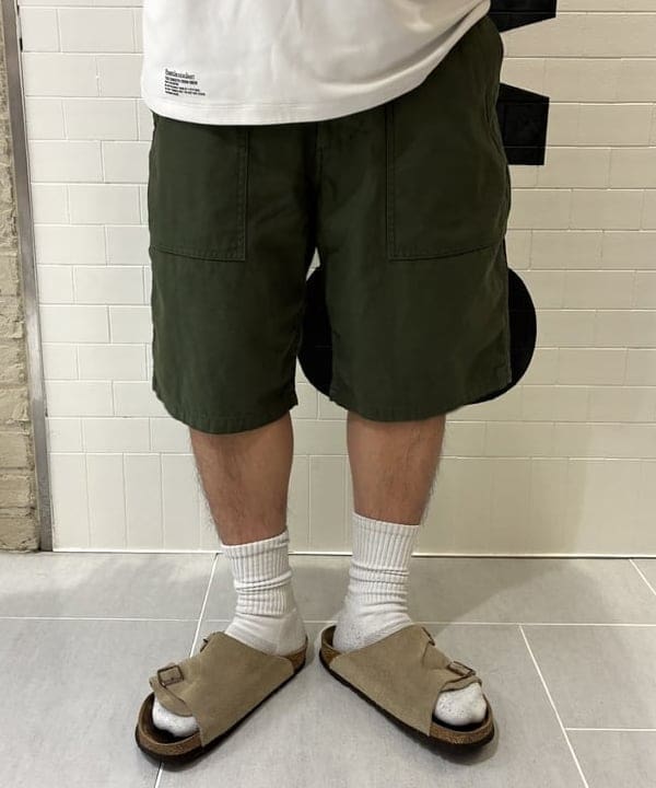 てらきたさんの「BEAMS WOMEN｜MIL Utility Shorts Reversed Sateen」を使ったコーディネート