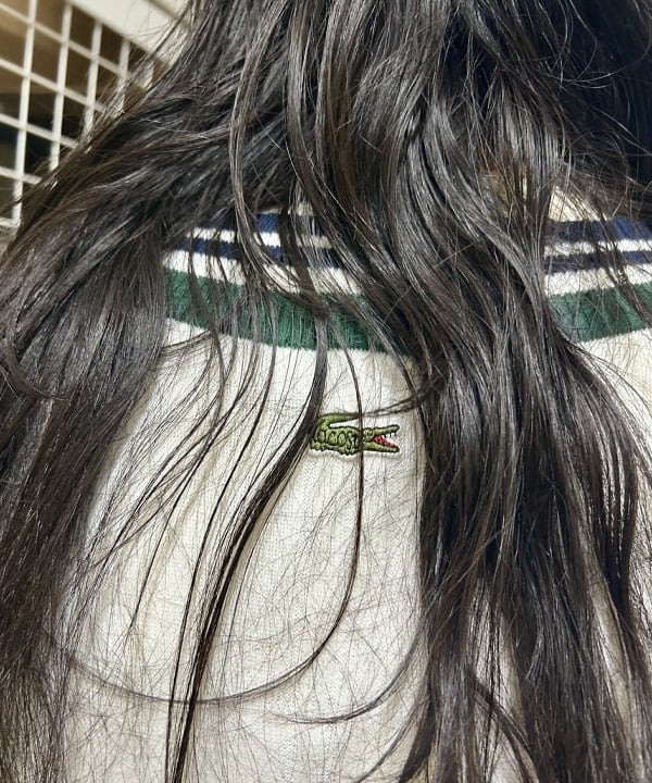 鎌田 悠次郎さんの「BEAMS WOMEN｜【別注】LACOSTE / チルデン ニット ベスト」を使ったコーディネート