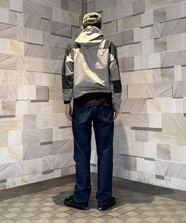 Lazzyさんの「【別注】THE NORTH FACE PURPLE LABEL / マウンテン ウインド パーカ」を使ったコーディネート