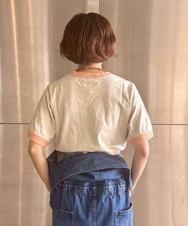 みりさんの「【別注】Jackman / リンガー リブ Tシャツ 26SS」を使ったコーディネート