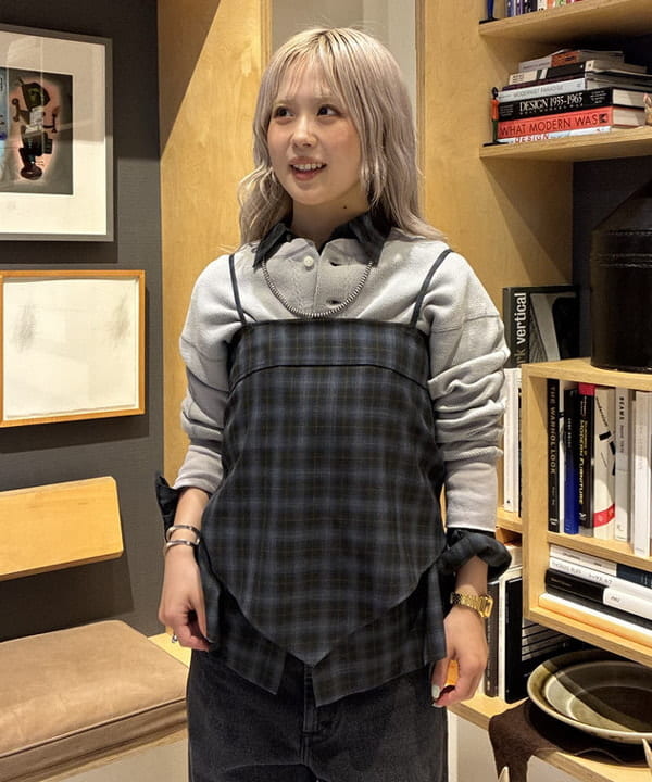ando naoさんの「BEAMS WOMEN｜【別注】Lee &times; maturely / フリスコ パンツ」を使ったコーディネート