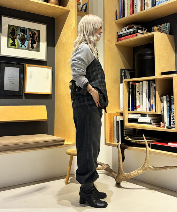 ando naoさんの「BEAMS WOMEN｜【別注】Lee &times; maturely / フリスコ パンツ」を使ったコーディネート