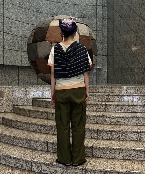 サワイさんの「BEAMS WOMEN｜【別注】BUZZ RICKSON'S / ポプリン アーミーパンツ」を使ったコーディネート