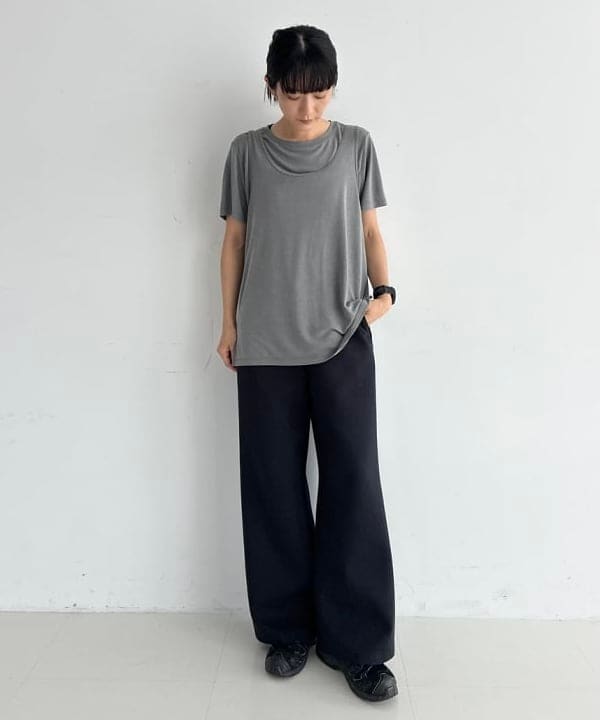 mgh / Luna cropped short sleeve