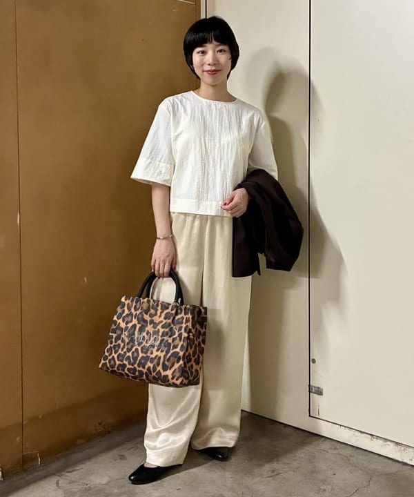 イナダさんの「BEAMS WOMEN｜ラペルレス オーバー ジャケット」を使ったコーディネート