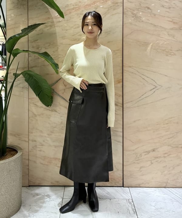 茂野 真楓さんの「BEAMS WOMEN｜ORR / シアリング ハイネック ブルゾン」を使ったコーディネート