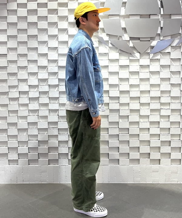 てらきたさんの「BEAMS WOMEN｜【別注】REMI RELIEF / Denim Tracker Jacket 2nd」を使ったコーディネート