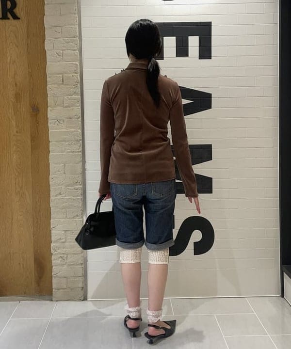 rinnaさんの「BEAMS WOMEN｜フロッキー チュール フリル シャツ」を使ったコーディネート