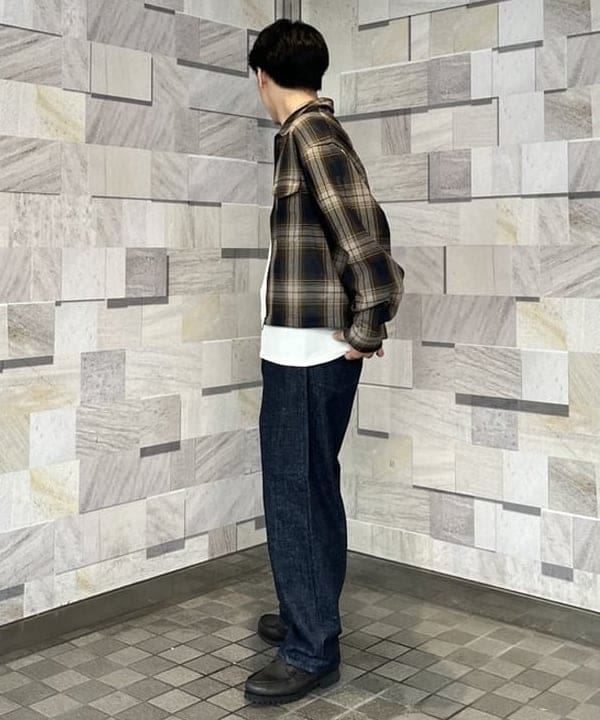 古谷 宗史さんの「メッシュ ジップシャツ」を使ったコーディネート