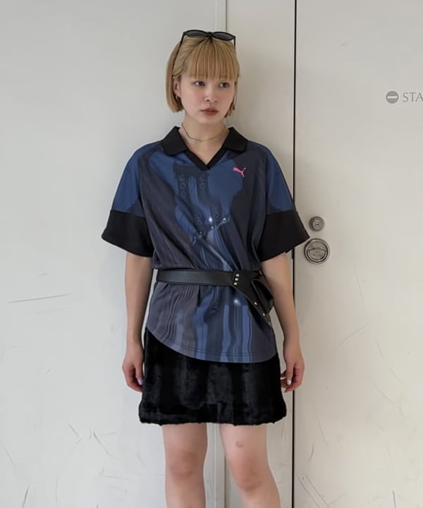 ナカノ アイさんの「BEAMS WOMEN｜【別注】PUMA / PHOTO GRAPHIC GAME SHIRT」を使ったコーディネート