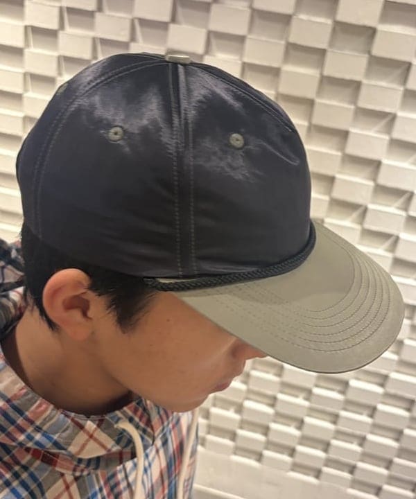 木島 昂己さんの「BEAMS WOMEN｜5Panel Cap Crinkle Nylon Satin」を使ったコーディネート
