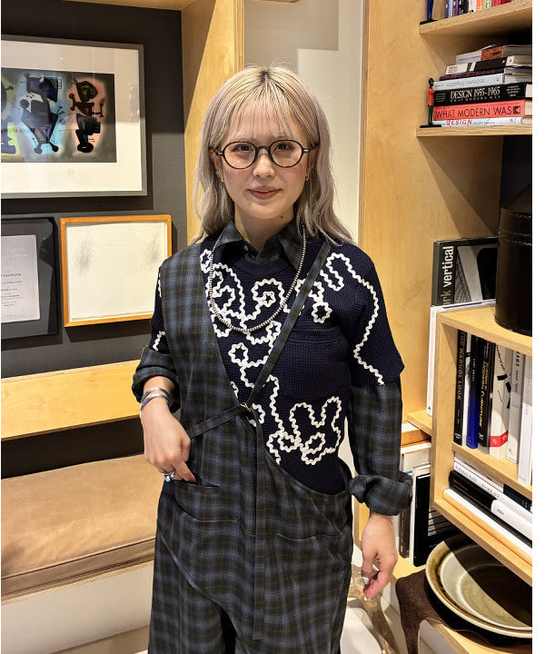 ando naoさんの「BEAMS WOMEN｜maturely / アレンジ チェック ワンピース」を使ったコーディネート